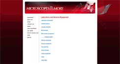 Desktop Screenshot of microscopesandmore.com.au